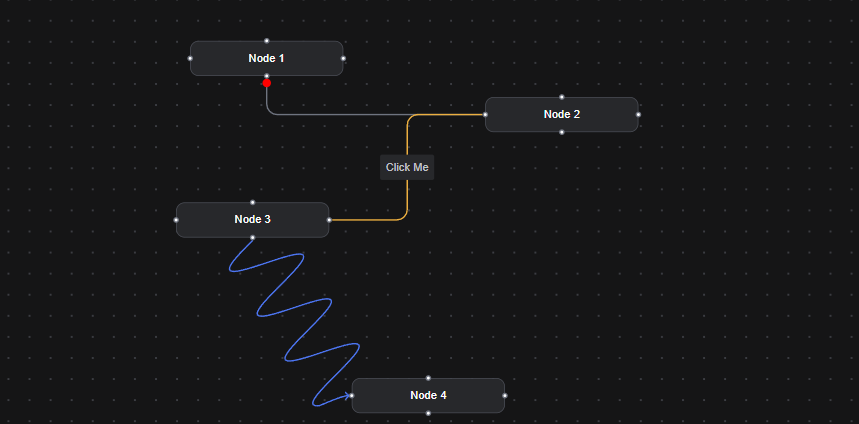 Screenshot of Custom Edge example